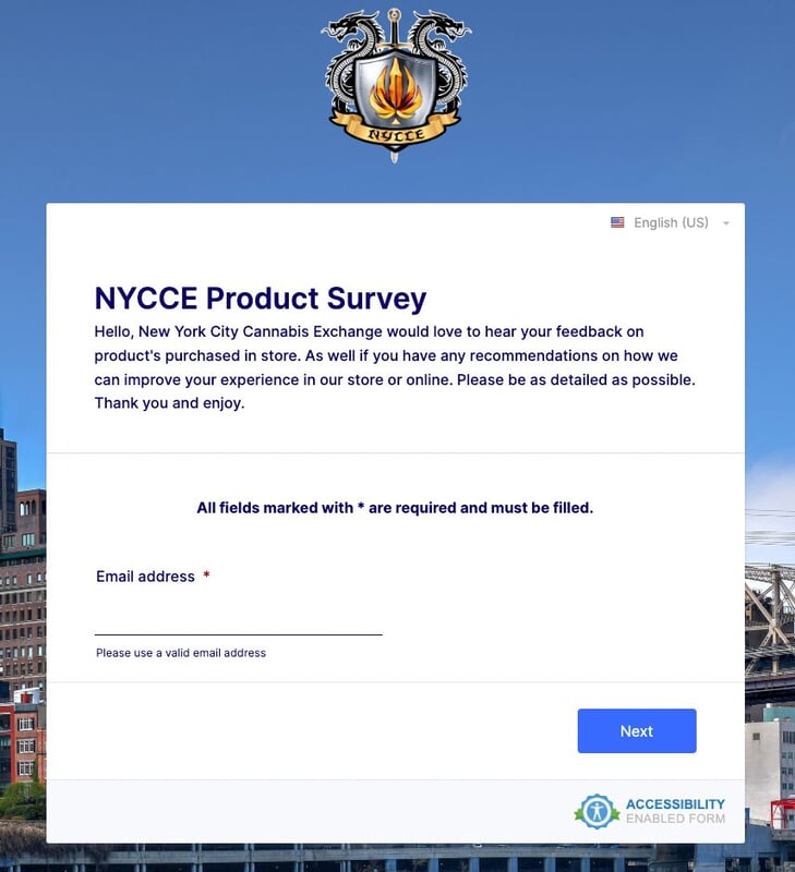 Click here to complete survey